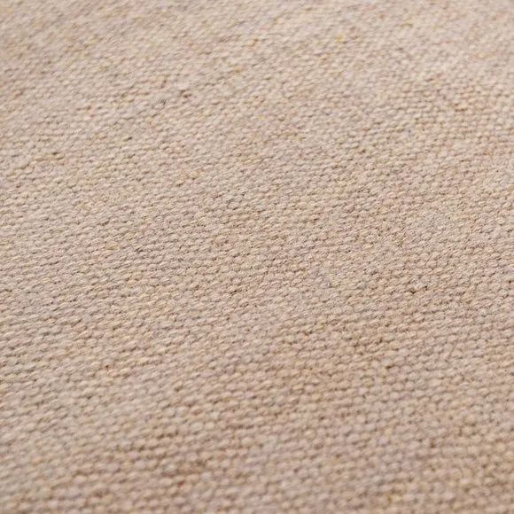 Wool Flatweave Fringed Rug 2