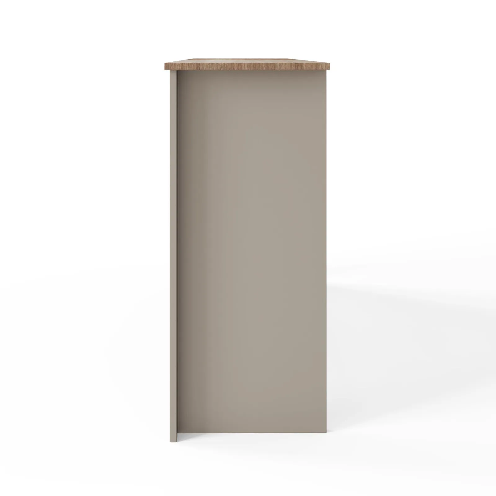 GFW Lancaster 7 Drawer Chest in Grey 6