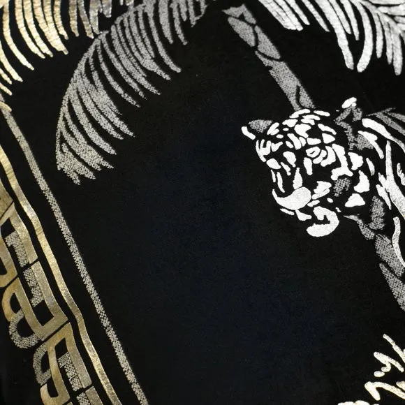 Laurence Llewelyn-Bowen Tiger Tiger Black Cushion 2
