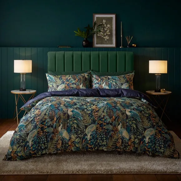 Heron Retreat Polycotton Duvet Cover & Pillowcase Set