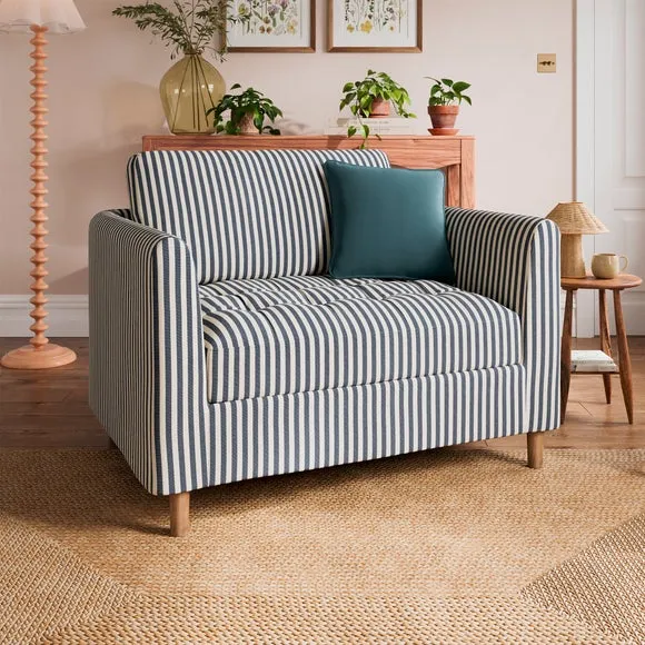 Max Linford Stripe Single Snuggle Sofa Bed 2