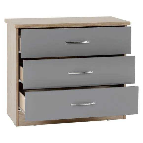 Nevada 3 Drawer Chest 3