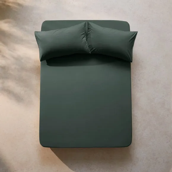 100% Egyptian Cotton 220 Thread Count True Grip® Fitted Sheet 5