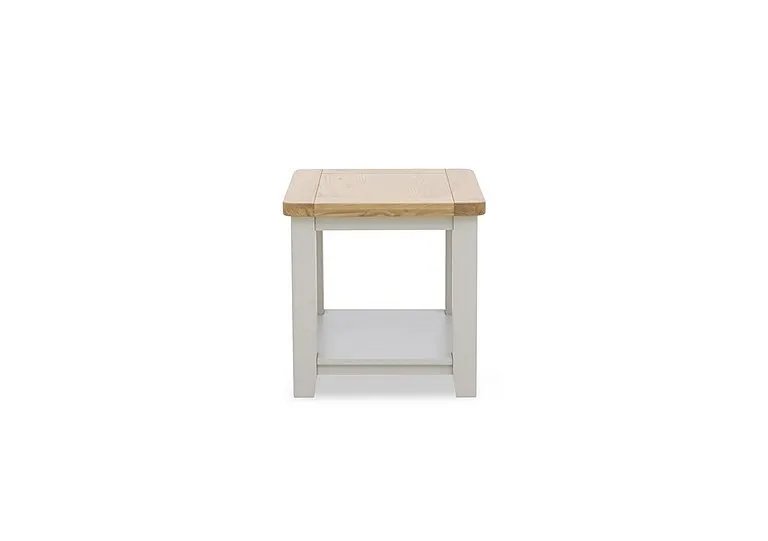 Lewis Lamp Table with Shelf