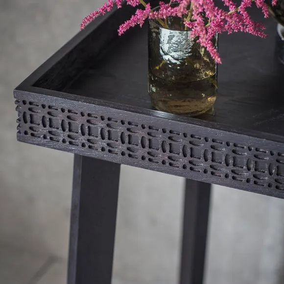 Baytown Boutique Bedside Table, Black 2