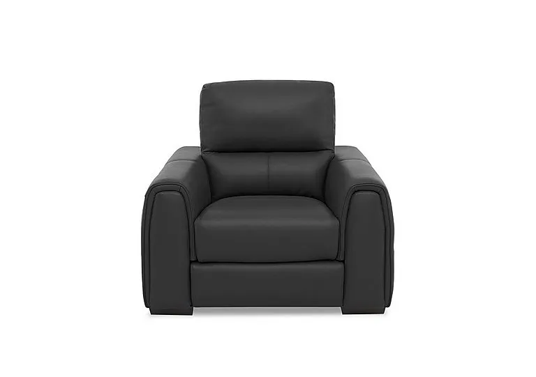 Flex Leather Armchair - Classic Black