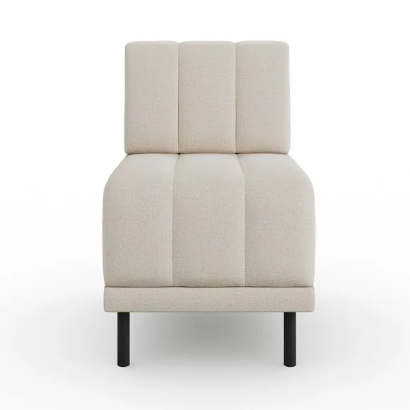 Amali Small Dining Bench, Textured Weave 2