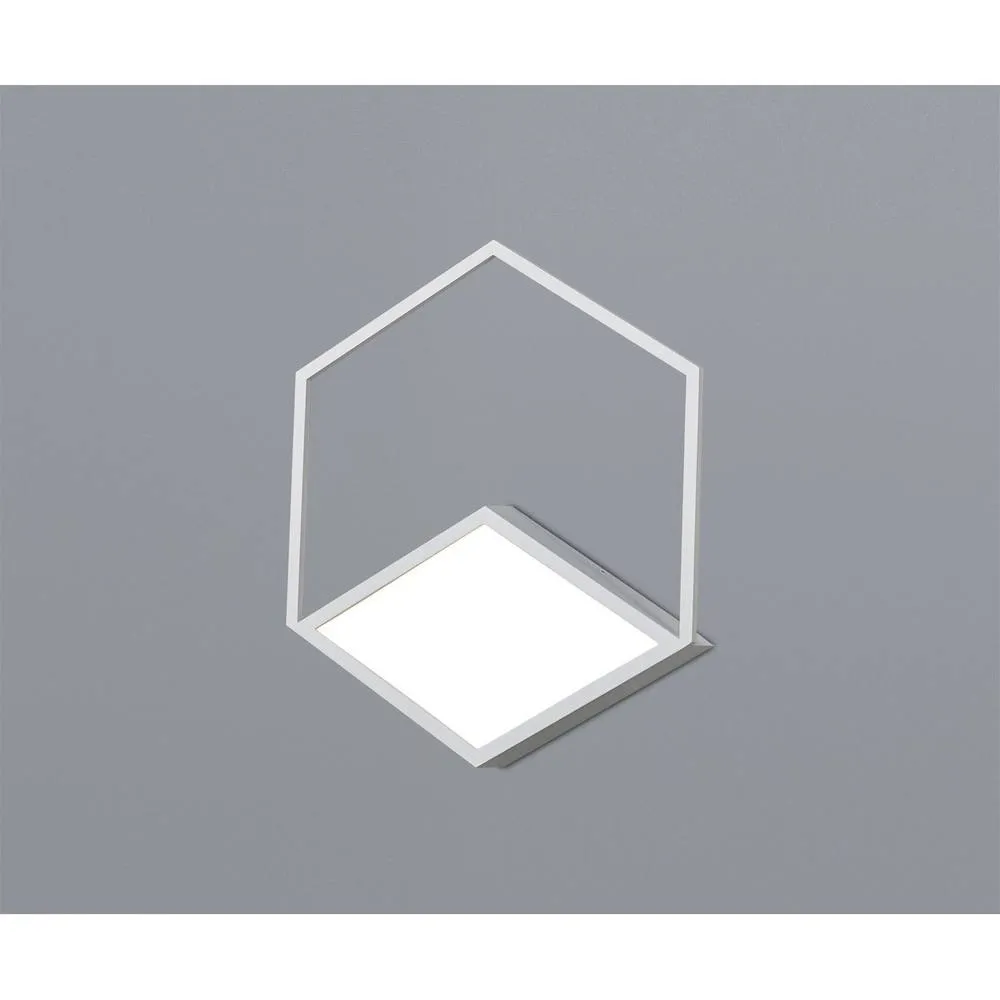 Netlighting Kubick CeilingWall Light 48W LED 3000K 2700lm White 3yrs Warranty 2
