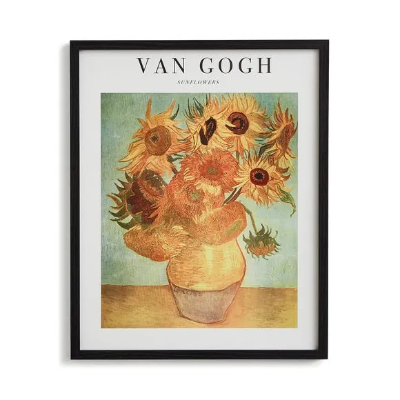 Sunflowers by Van Gogh Framed Print 3