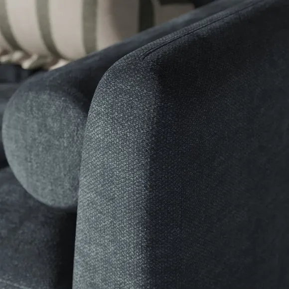 Max Soft Tonal Chenille Corner Chaise Sofa 4