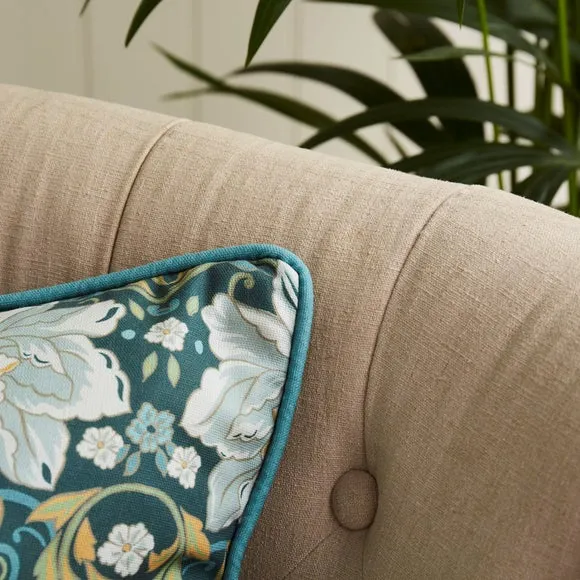 Loretta Floral Eyelet Curtains 6
