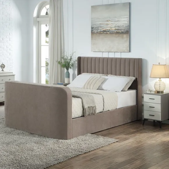 Kensington Side Lift Ottoman TV Bed 2