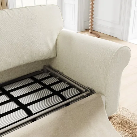Flori Chunky Chenille 2 Seater Sofa Bed 3