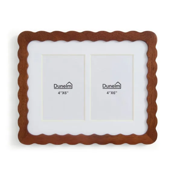 Mango Wood Wiggle Multi Photo Frame 2