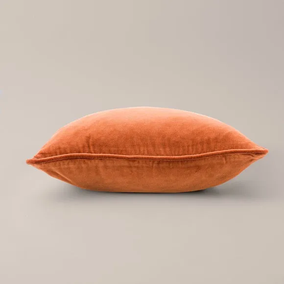 Clara Cotton Velvet Square Cushion 3