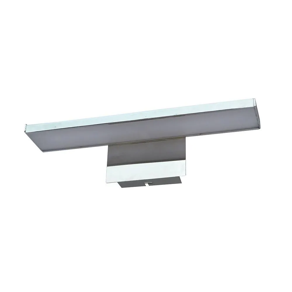 Netlighting Modern LED Picture Lamp Chrome Warm White 3000K 400lm in Silver