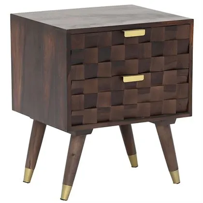 Kora 2 Drawer Bedside