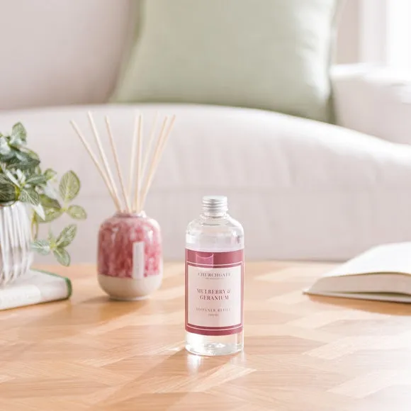 Churchgate Mulberry & Geranium Diffuser Refill