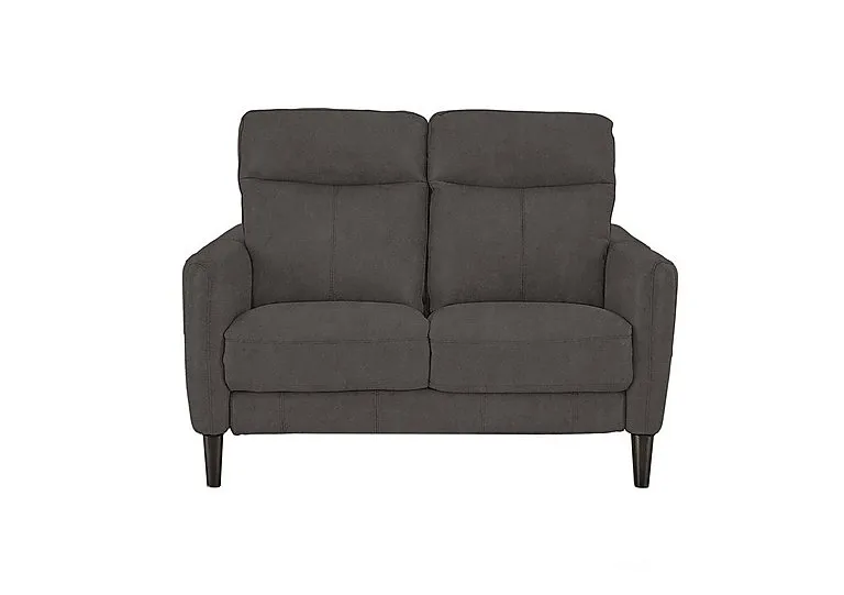 Compact Collection Petit 2 Seater Fabric Sofa - Dark Grey