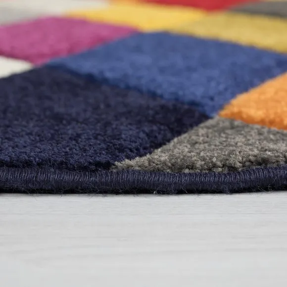 Rhumba Geometric Round Rug 2