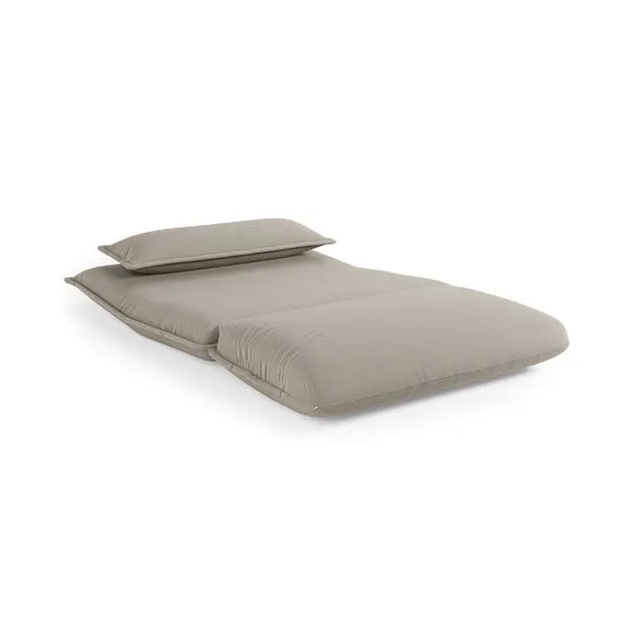 Jackson Natural Flatweave Foldable Small Double Sofabed 6