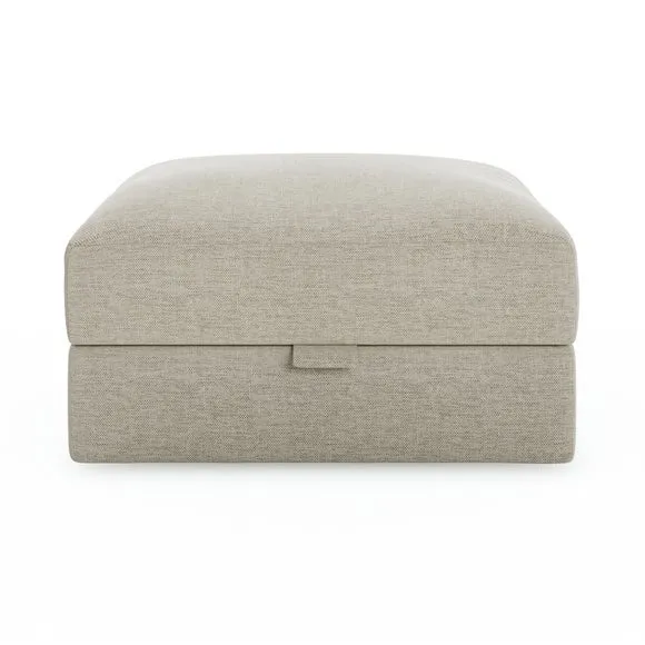Hattie Basket Weave Storage Footstool 5
