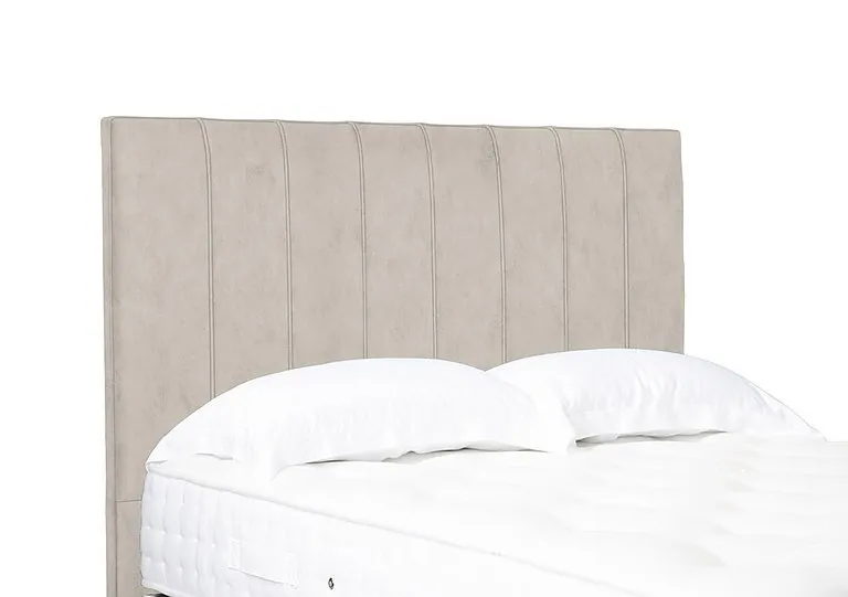 Artisan Collection Axel High Floor Standing Headboard - Single - Sandstone Pearl