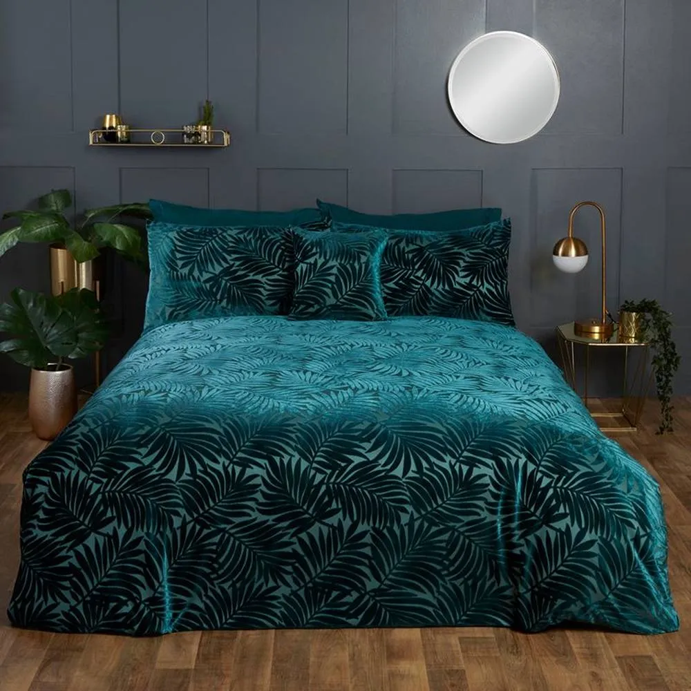 Rapport Home Double Paloma Duvet Set  - Emerald, Green