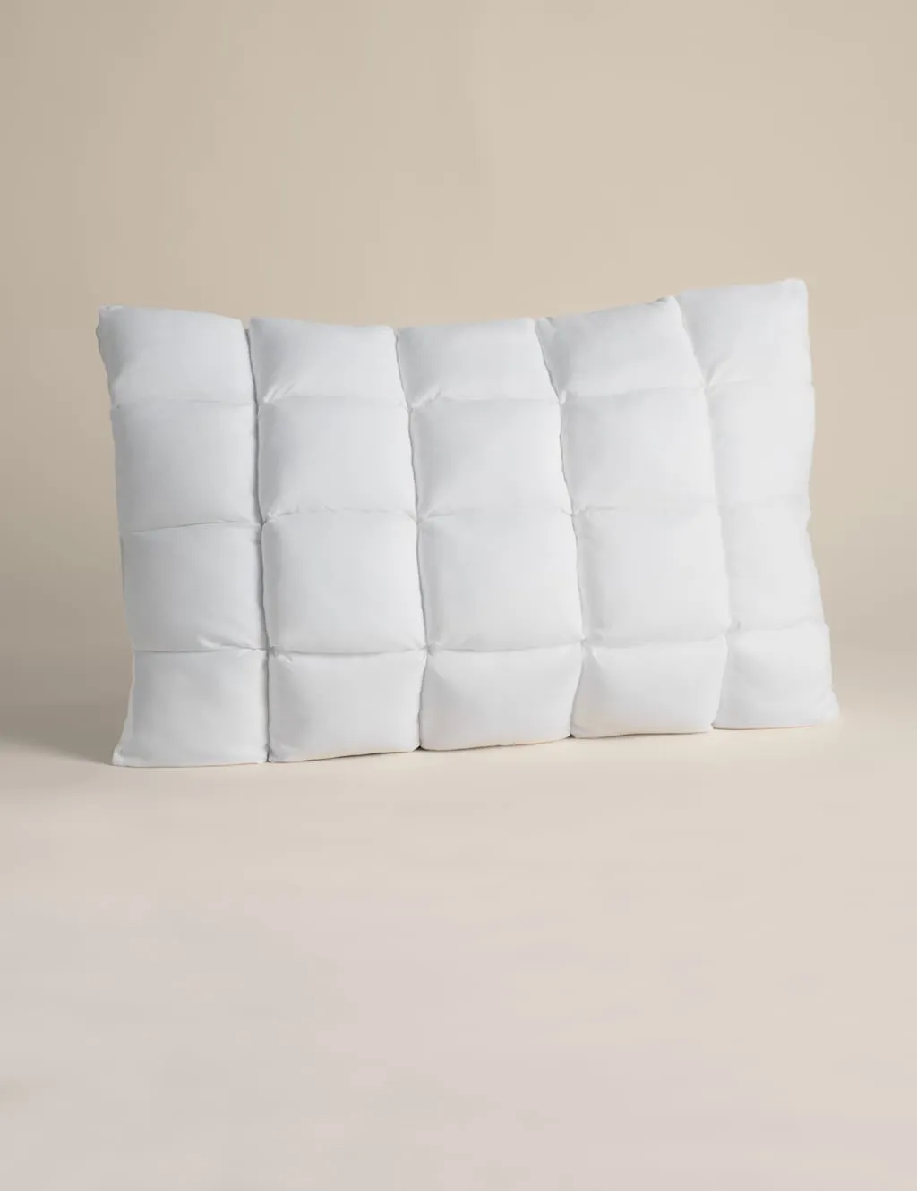 M&S Pintuck Cloud Medium Pillow White
