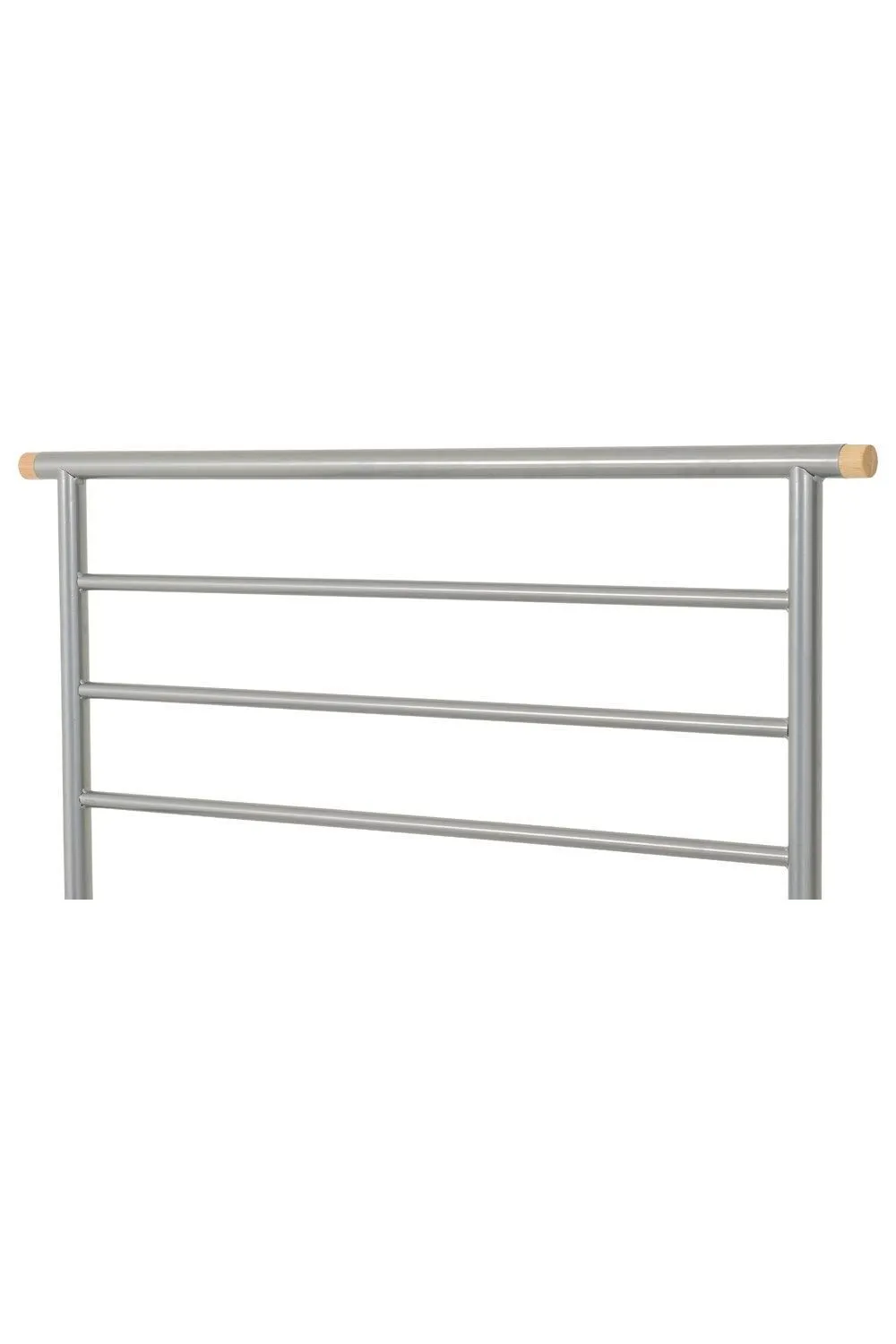 Seconique Orion 3' Single Bed in Metallic Silver 5