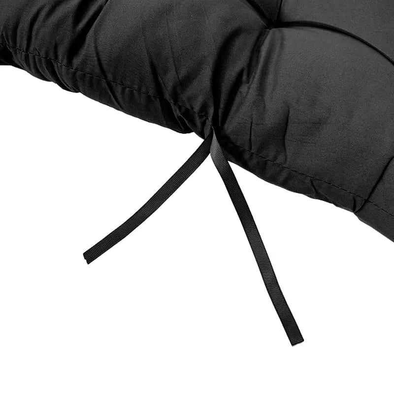 Smart Living Outdoor Seat Cushion with Thick Padding for Maximum Comfort & Support in Black 4