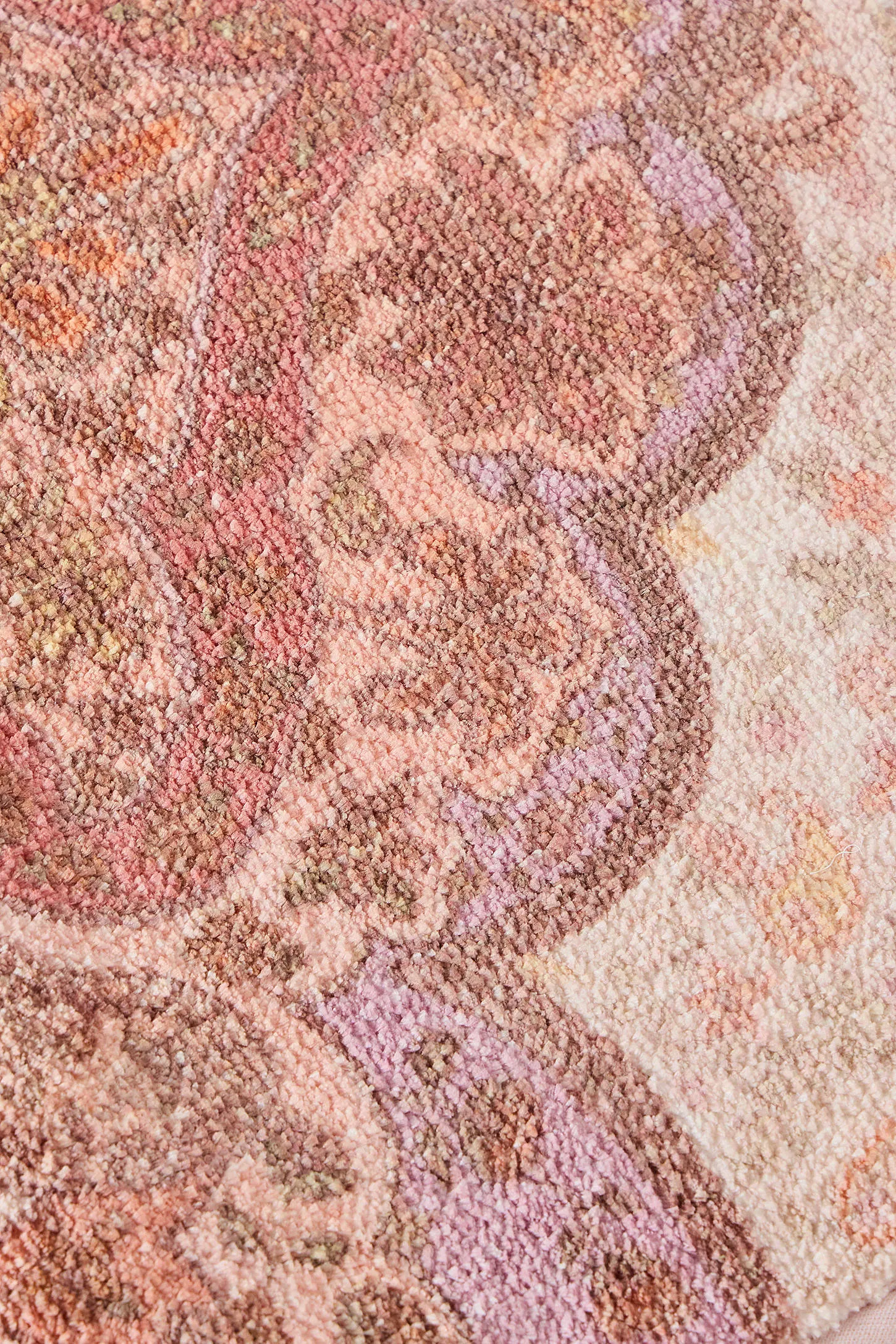 Saffron Bath Mat - Pink 2