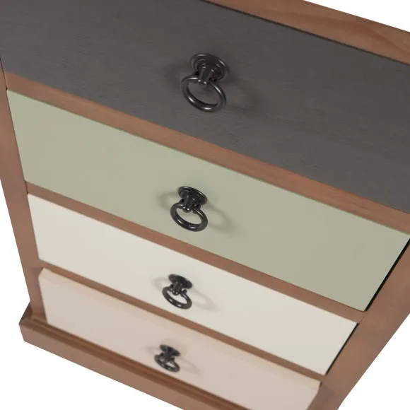 Pacific Loft 5 Drawer Chest, Pine 4