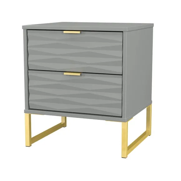 Tuxford 2 Drawer Bedside Table 4