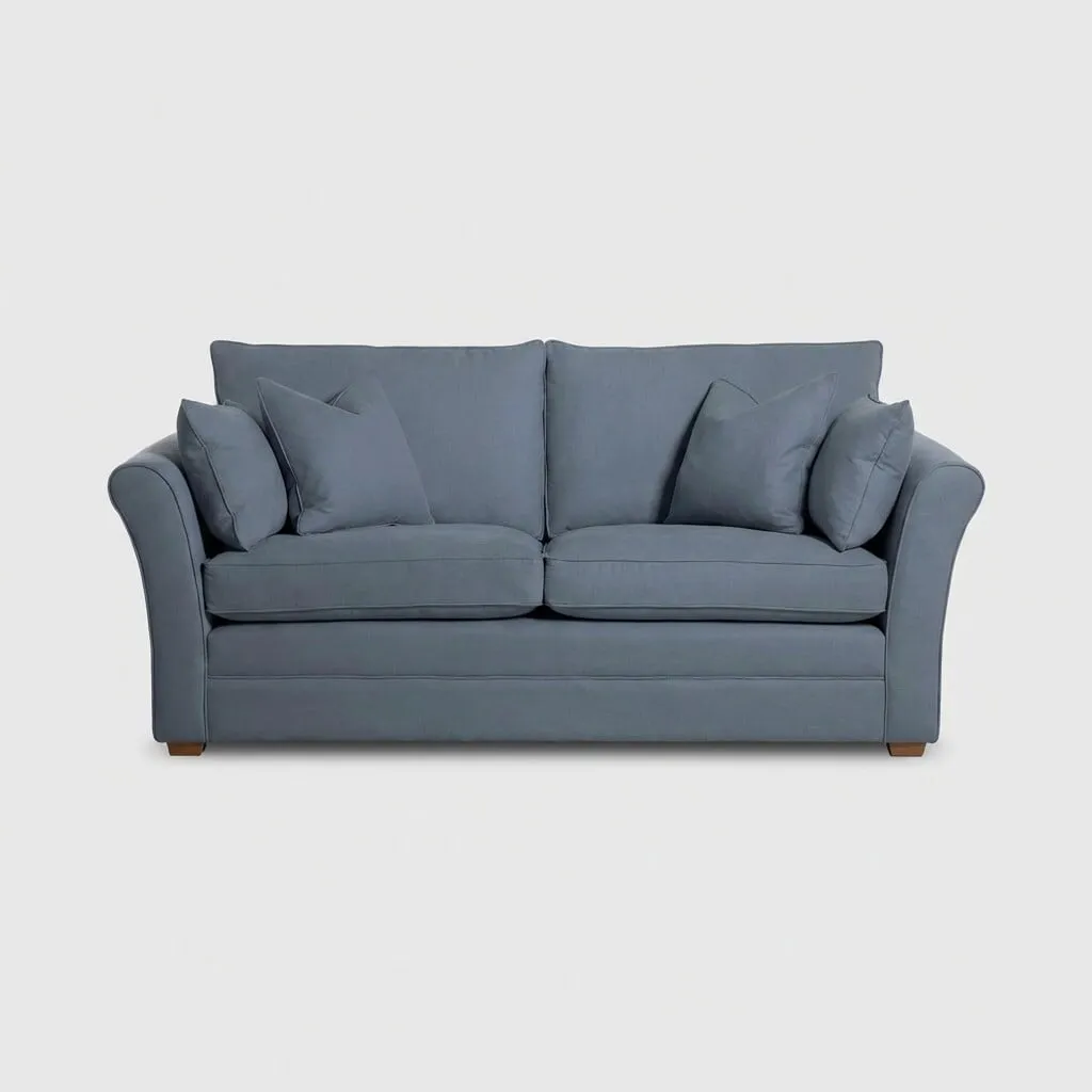 Berkeley Medium Sofa, Blue Fabric | Barker & Stonehouse 1