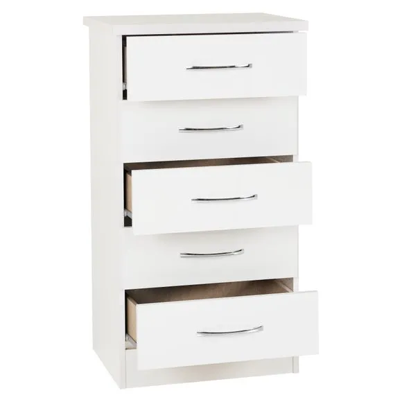 Nevada Slim 5 Drawer Chest 3