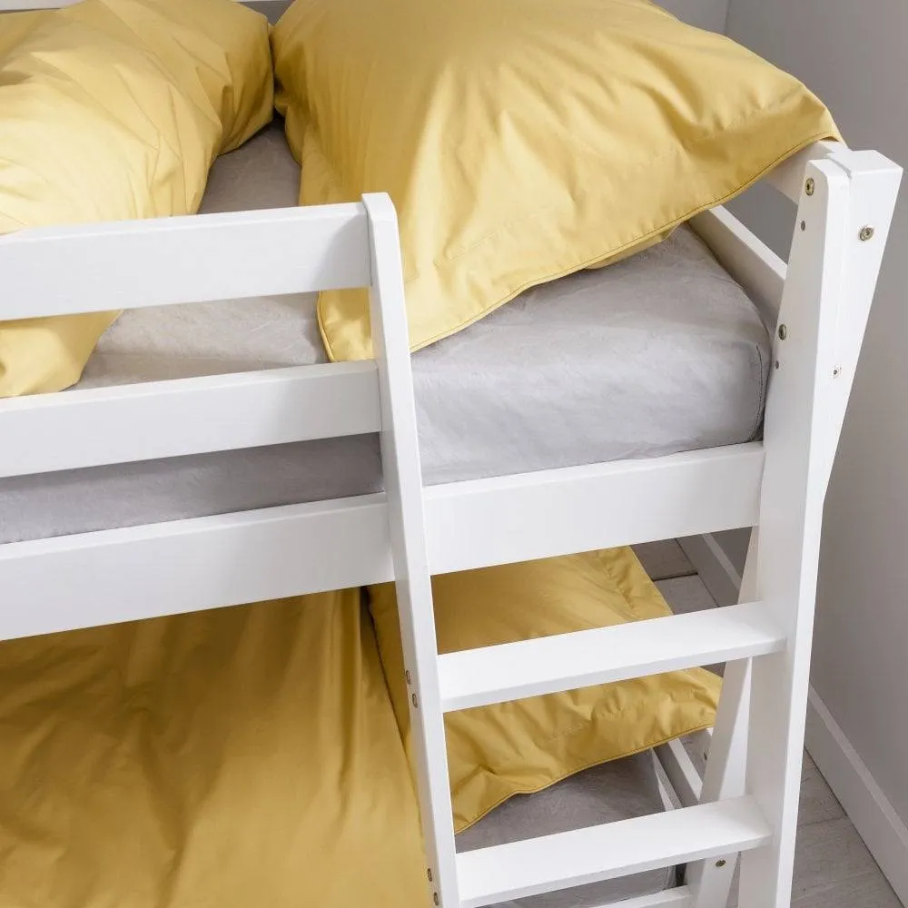 Nöa and Nani Hilda Low Cabin Bed with Bunk Underbed and Play Area in White 3