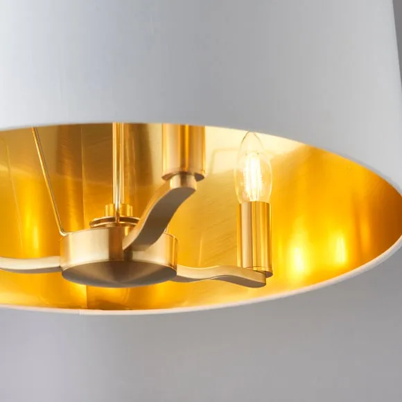 Vogue Elijah Traditional 3 Light Pendant Light 6