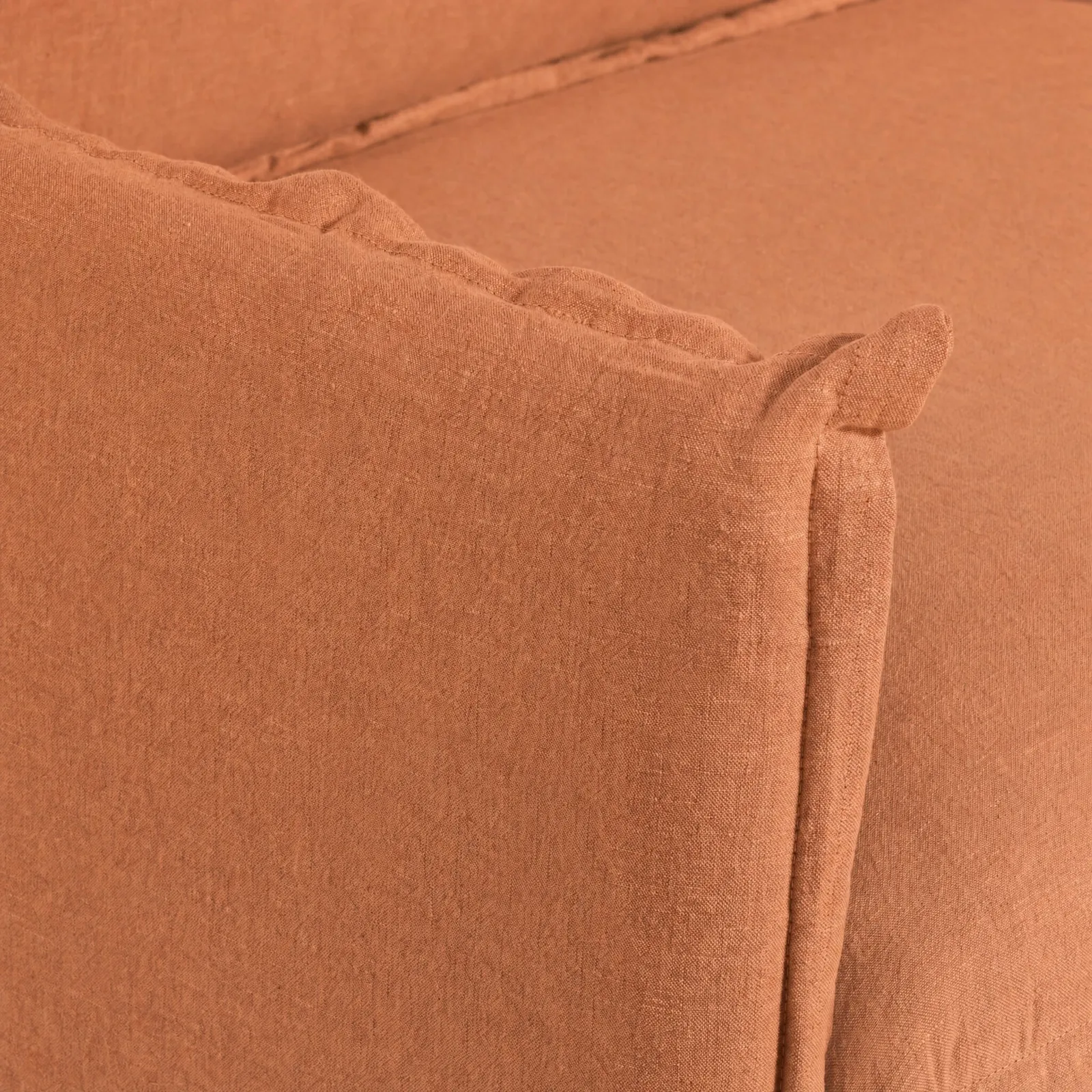 Apperley Corner Sofa, Orange Fabric | Barker & Stonehouse 5