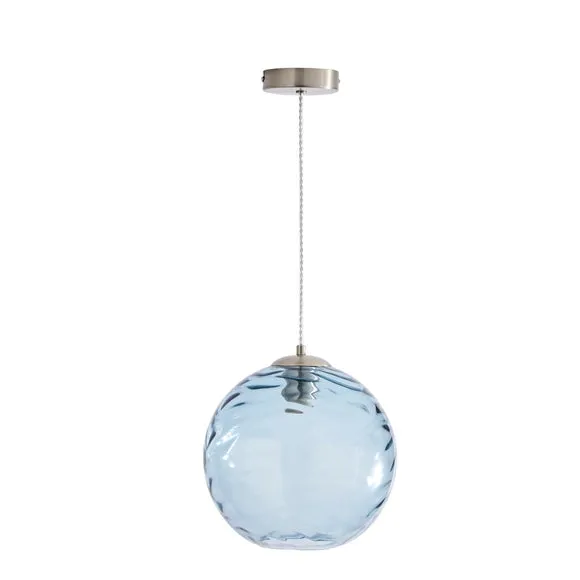 Aqua Glass Pendant Light 6