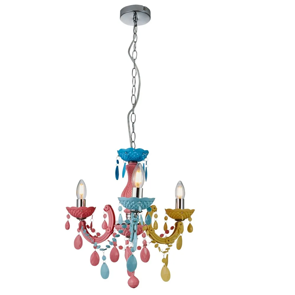 Glow Marie Funky Chandelier, Multi 1