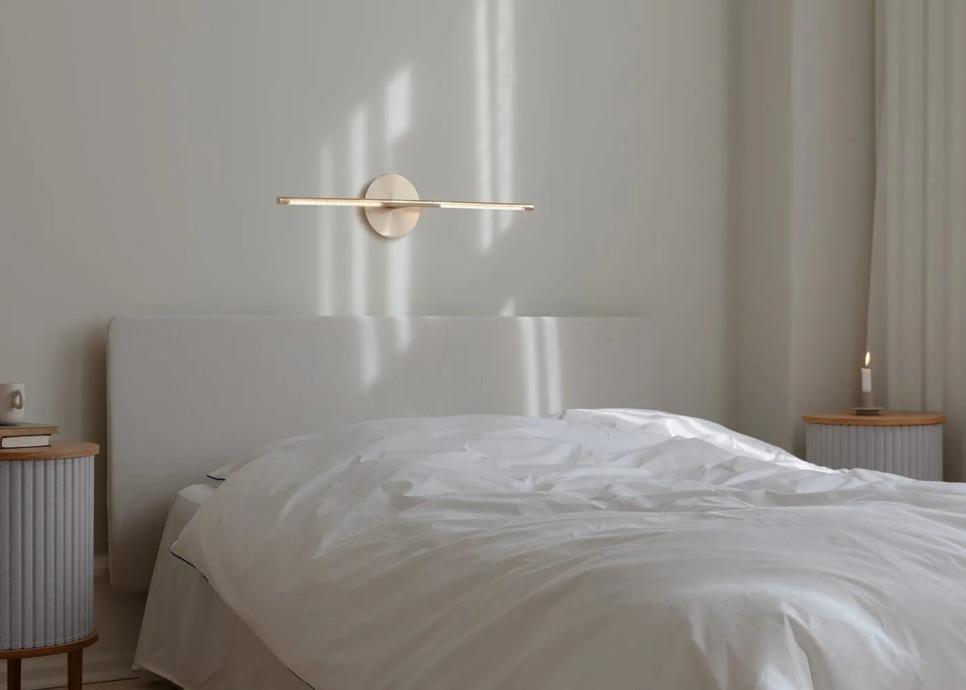 Umage Omni LED Wall Light Brass Short 3