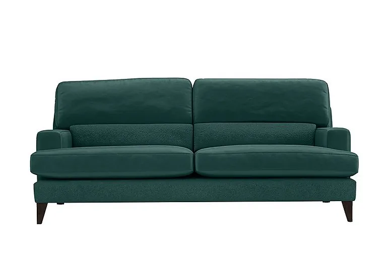 Romilly 4 Seater Fabric Foam Fill Sofa - Evening Teal
