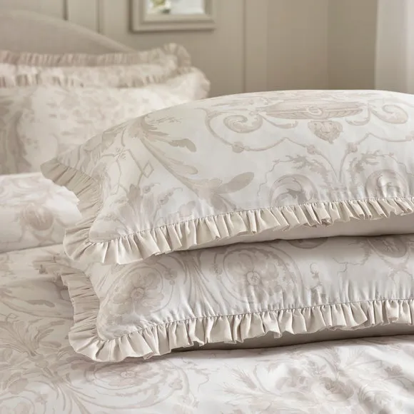 Dorma Archive Regency 100% Cotton Duvet Cover & Pillowcase Set 4