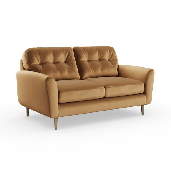 Sven Opulent Velvet 2 Seater Sofa 6