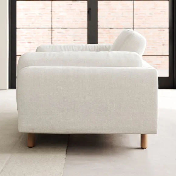 Newton Chenille Soft Texture Snuggle Chair 3