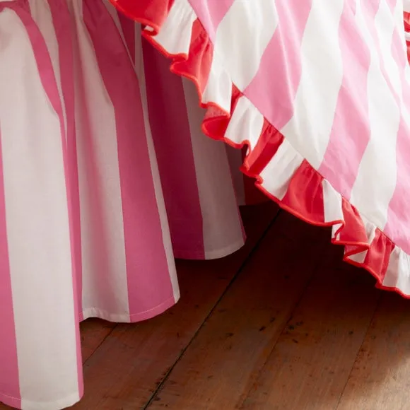 Emmy Frilled Stripe 100% Cotton Valance 2