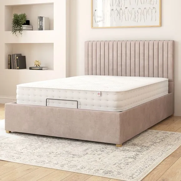 Grant Plush Velvet Adjustable Bed 2