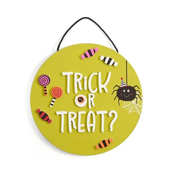 Halloween Reversible Plaque 3
