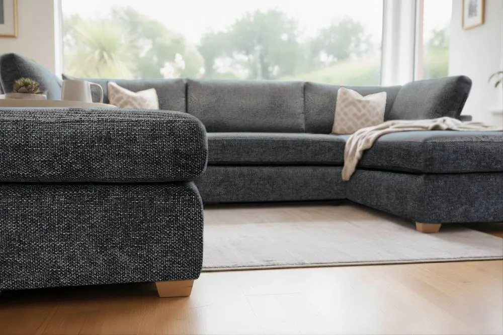 The Great Sofa Company Hyde U Shape Corner Sofa in Navy 4